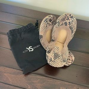 YOSI SAMRA FOLDABLE BALLET FLATS, 7
